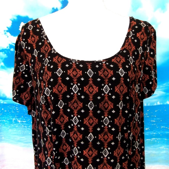 torrid Tops - Torrid Babydoll Top Eyelash Fringe Bottom Size 0